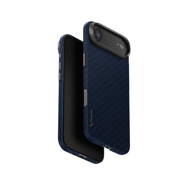 UNIQ HYBRID IPHONE 17 AIR (2025) 6.6 MAGCLICK CHARGING KEVA EDGE - TRANCE BLUE (TRANCE BLUE)