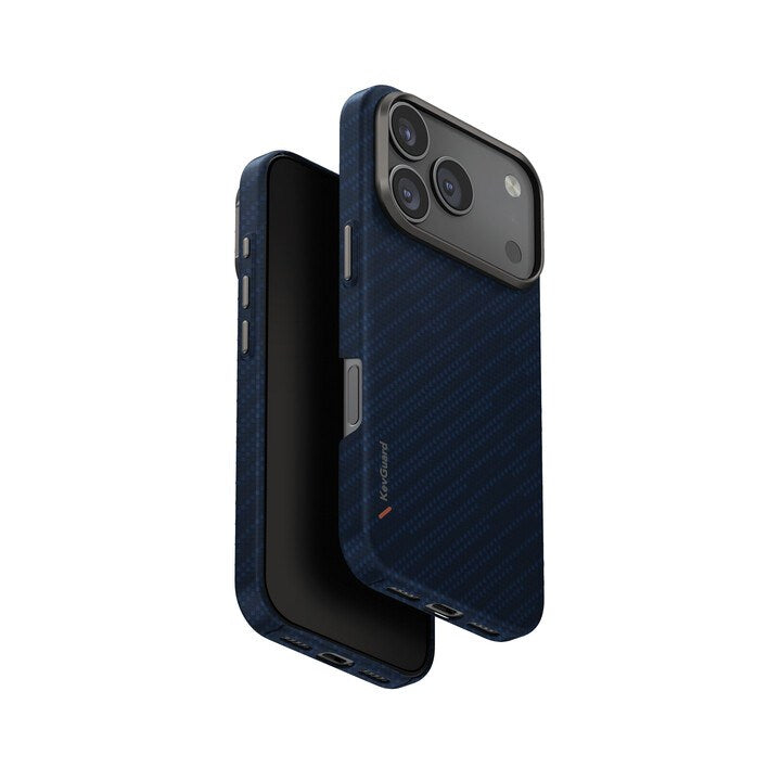 UNIQ HYBRID IPHONE 17 PRO (2025) 6.3 MAGCLICK CHARGING KEVA EDGE - TRANCE BLUE (TRANCE BLUE)