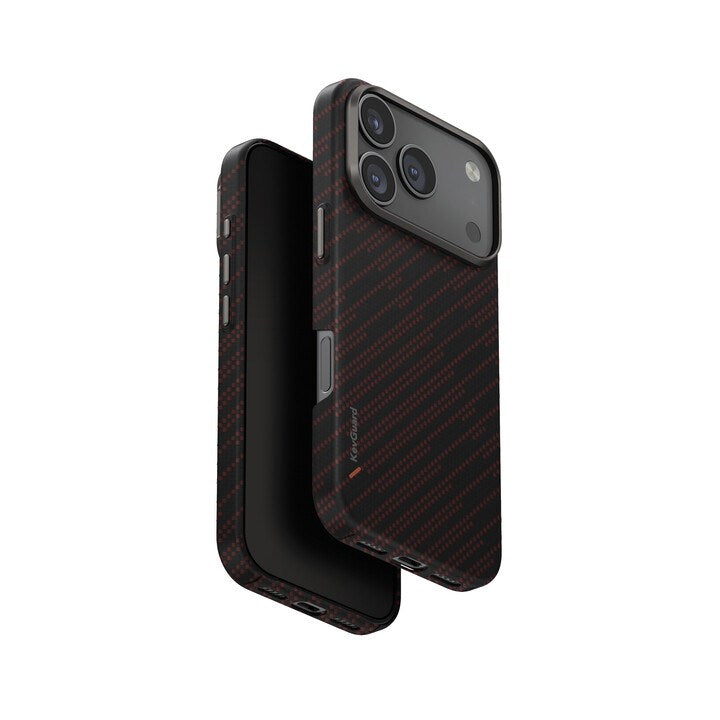 UNIQ HYBRID IPHONE 17 PRO (2025) 6.3 MAGCLICK CHARGING KEVA EDGE - RUST ORANGE (RUST ORANGE)