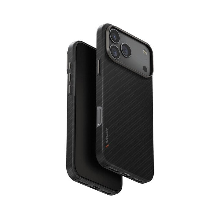 UNIQ HYBRID IPHONE 17 PRO MAX (2025) 6.9 MAGCLICK CHARGING KEVA EDGE - CARBON BLACK (CARBON BLACK)