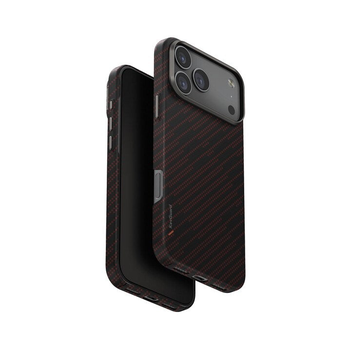 UNIQ HYBRID IPHONE 17 PRO MAX (2025) 6.9 MAGCLICK CHARGING KEVA EDGE - RUST ORANGE (RUST ORANGE)