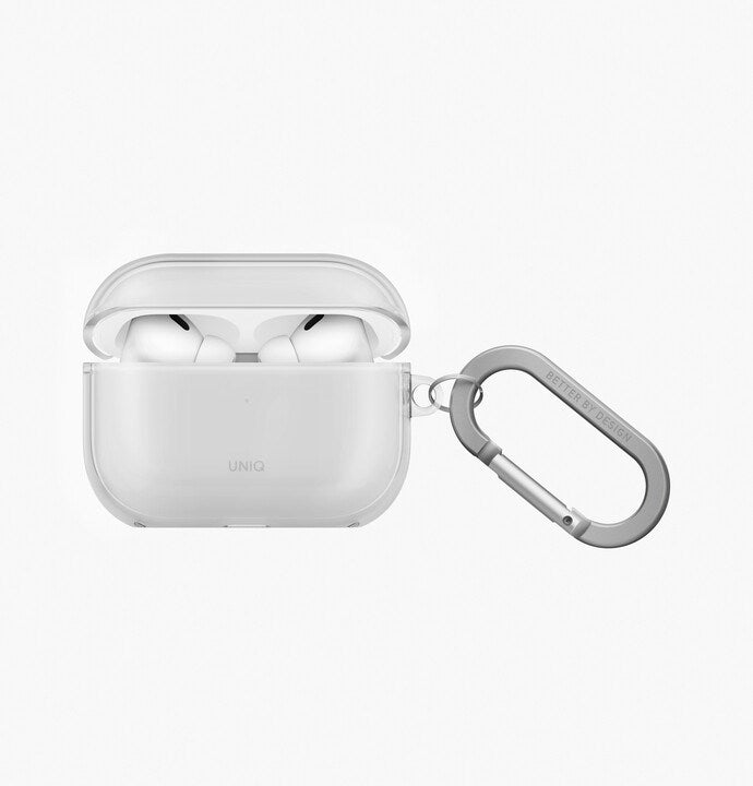 UNIQ GLASE AIRPODS PRO 3RD GEN HANG CASE - GLOSSY CLEAR (GLOSSY CLEAR)