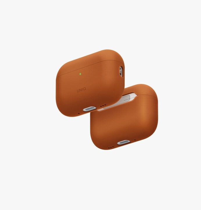 UNIQ LINO HYBRID LIQUID SILICON AIRPODS PRO 3RD GEN CASE - SUNSET ORANGE (SUNSET ORANGE)