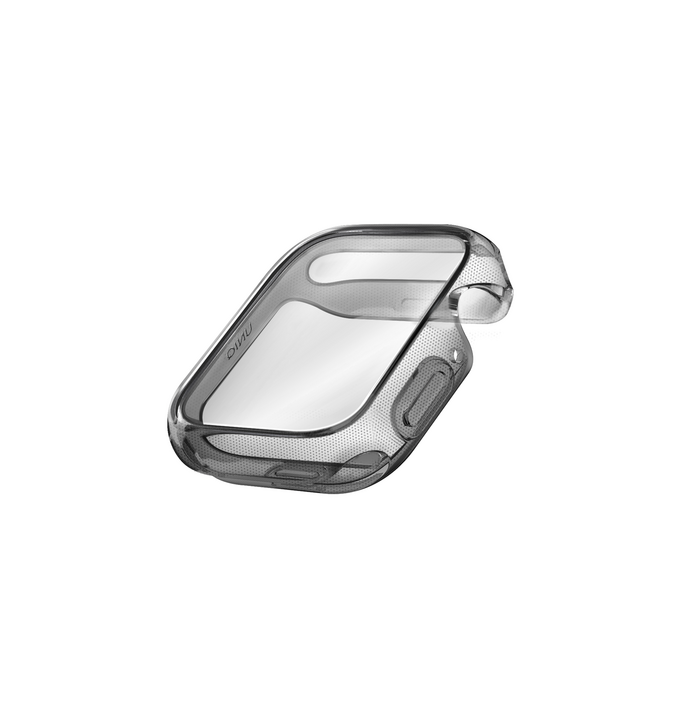 UNIQ GARDE HYBRID WATCH CASE WITH SCREEN PROTECTION 44MM (SE3|SE2) - SMOKE (SMOKE)