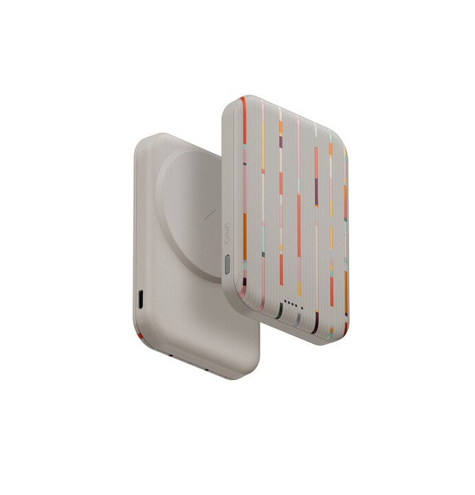 UNIQ LYDEN LEXA DE 5000MAH MAGNETIC FAST WIRELESS USB-C PD POWER BANK - CLAY REVERIE (CLAY REVERIE)