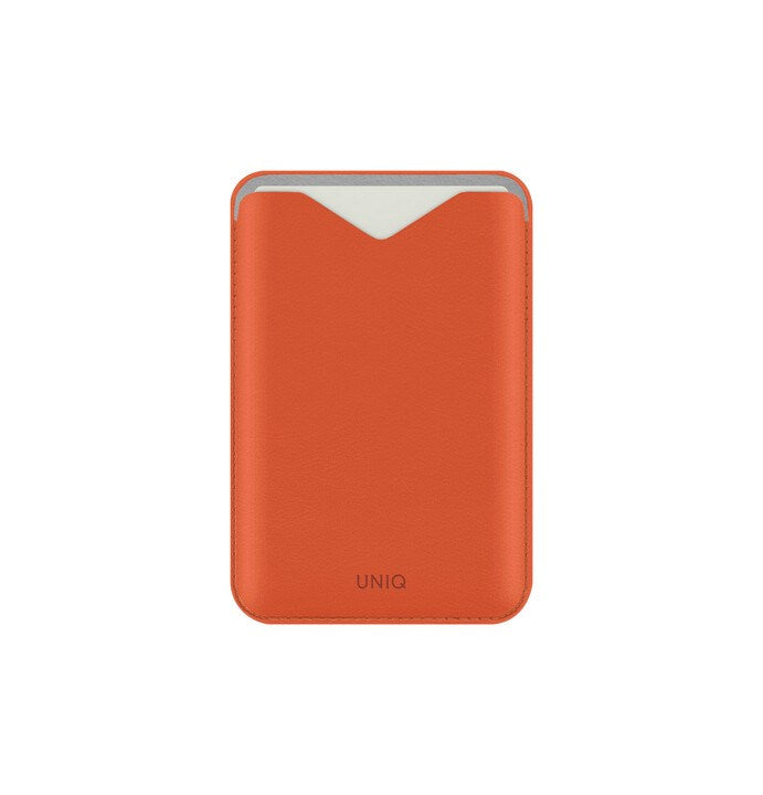 UNIQ LYDEN EVO MAGNETIC STAND CARD HOLDER - FLAME ORANGE (FLAME ORANGE)