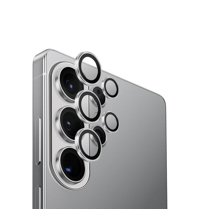 UNIQ OPTIX ALUGUARD GALAXY S26 ULTRA CAMERA LENS PROTECTOR - STERLING (SILVER)