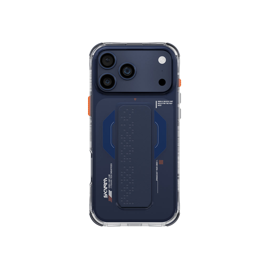 Skinarma Haxa iPhone 17 Phone Case Mag-Charge Grip Stand