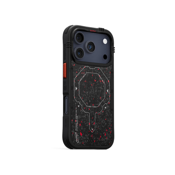Skinarma Vektor iPhone 17 Phone Case Forged Carbon Mag-Charge