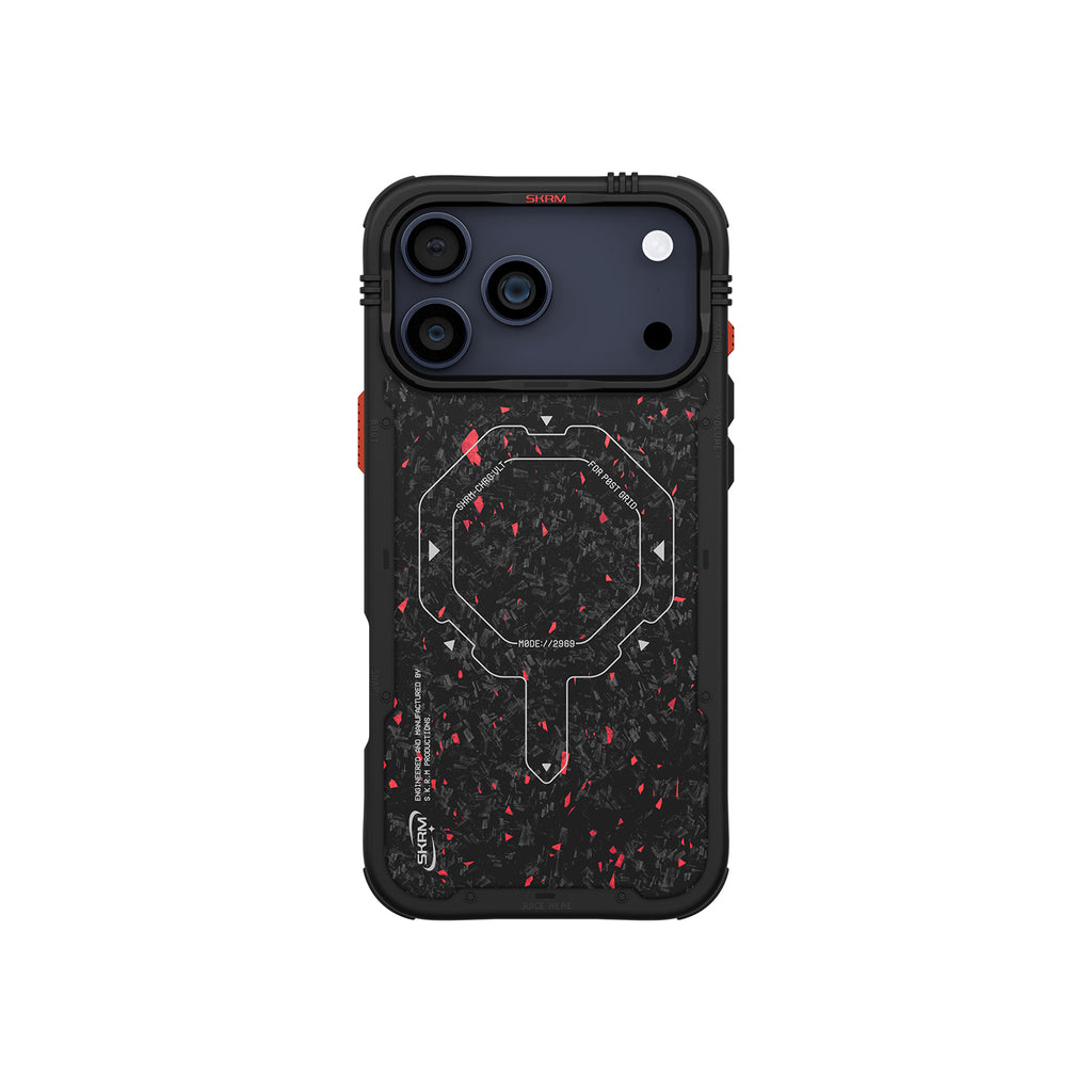 Skinarma Vektor iPhone 17 Phone Case Forged Carbon Mag-Charge
