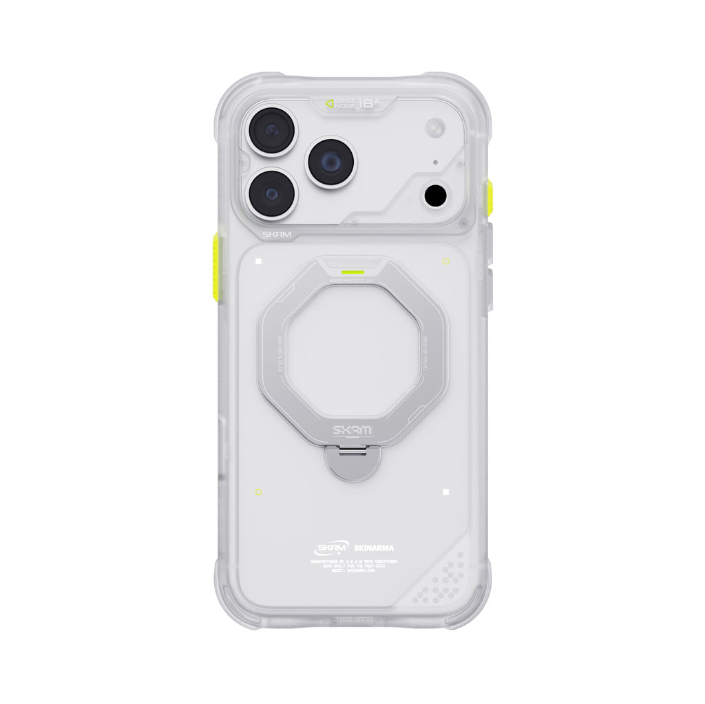 Skinarma Saturn iPhone 18 Phone Case Mag-Charge Grip Stand