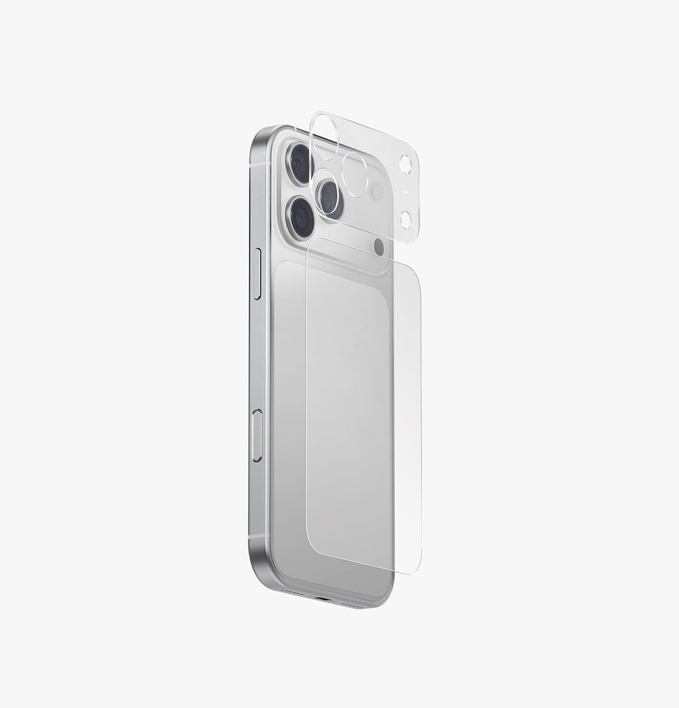 Uniq Optix Aeroshield+ iPhone 17 Camera Plateau & Back Panel Protector