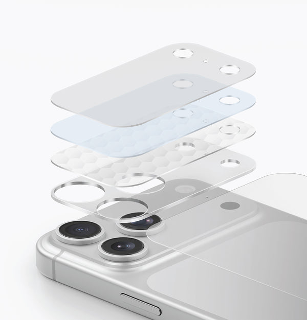 Uniq Optix Aeroshield+ iPhone 17 Camera Plateau & Back Panel Protector