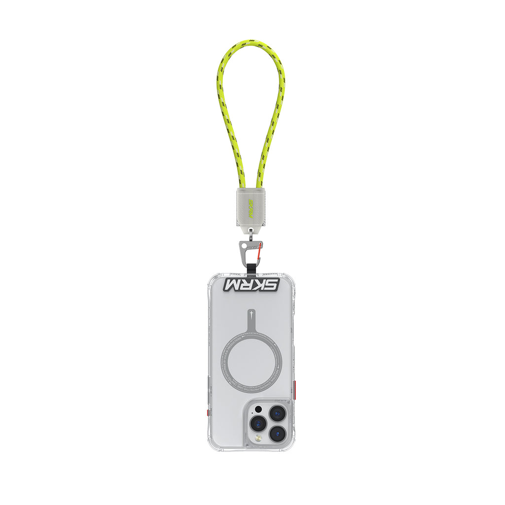 Skinarma Dyno Ve 2-In-1 Nite Glow Lanyard Handstrap With Charging Cable (C-To-C)