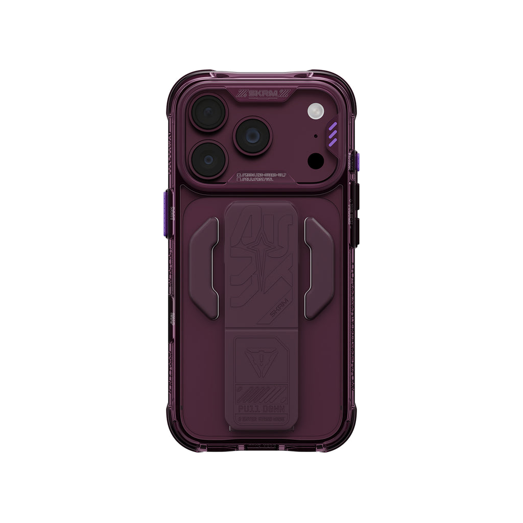 Skinarma Helio CE iPhone 18 Phone Case Mag-Charge Grip Stand