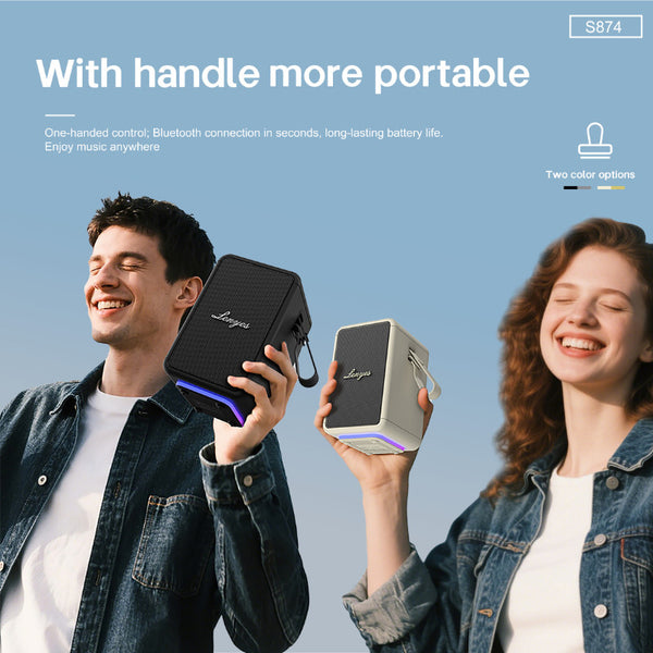 LENYES S874 Portable Bluetooth Speaker
