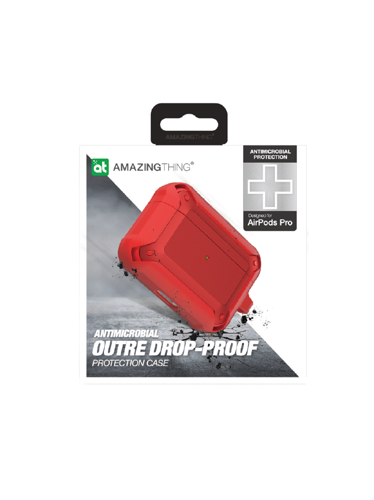 AMAZINGTHING APPLE AIRPODS PRO ANTI- BACTERIAL PROTECTION DROP PROOF CASE