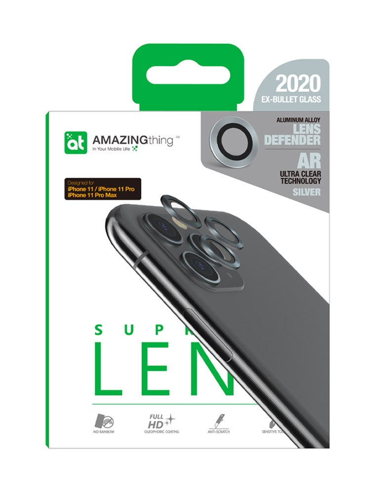 AMAZINGTHING APPLE IPHONE 11 11 PRO/MAX 3D CAMERA LENS CORNING GLASS WITH ALUMINUM SHELL