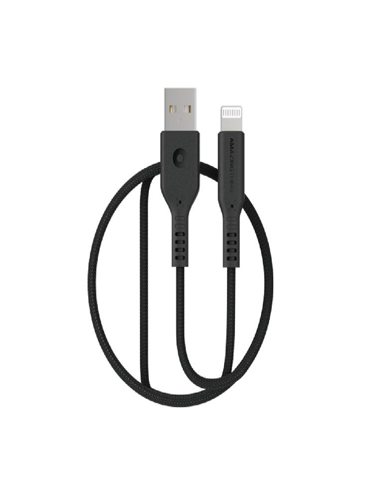 AMAZINGTHING SPEED PRO ZEUS C89 LIGHTNING TO USB-A 3.2A CABLE 1.1M