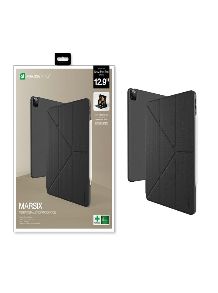 AMAZINGTHING MARSIX APPLE IPAD PRO 12.9 (2021)  ANTI-BACTERIAL PROTECTION  FOLIO CASE