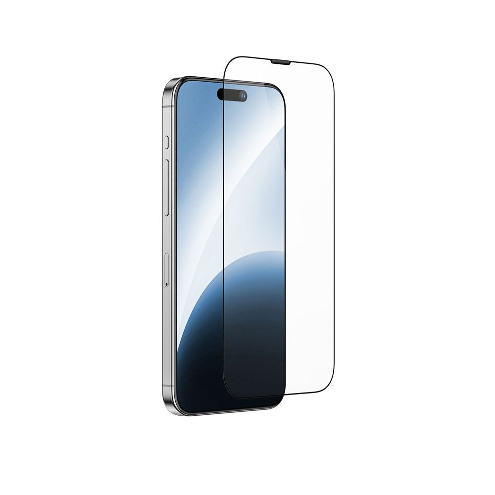 AMAZINGTHING APPLE IPHONE 15 6.1 2.75D FULLY COVERED TITAN FULL TEMPERED GLASS