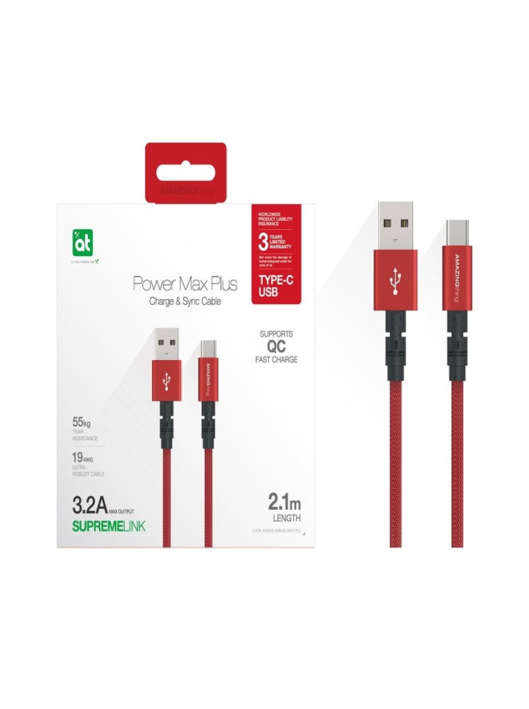 AMAZINGTHING POWER MAX PLUS TYPE C 3.2A CABLE 2.1M