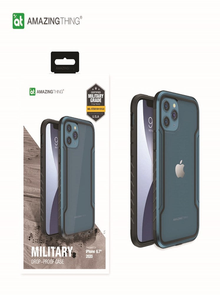 AMAZINGTHING APPLE IPHONE 12 PRO MAX 6.7 MILITARY DROP PROOF CASE