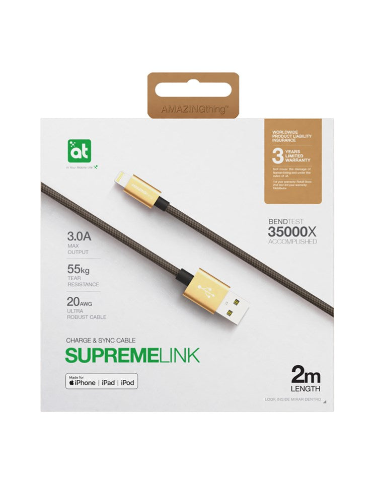 AMAZINGTHING SUPREMELINK POWER MAX CABLE (MFI) 2M