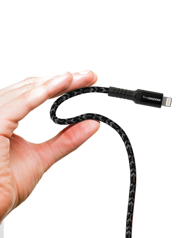 AMAZINGTHING SUPREMELINK LIGHTNING BULLET SHIELD CABLE  (MFI)  1.2M