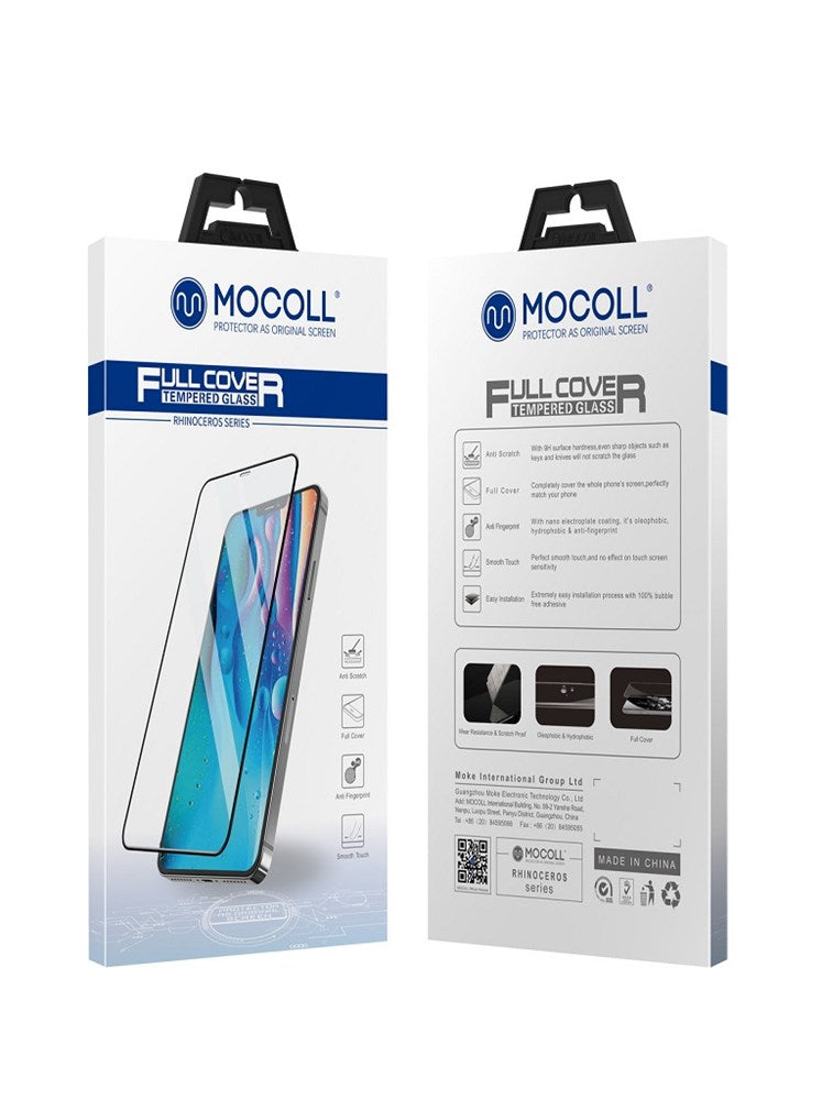 MOCOLL APPLE IPHONE 12/12 PRO 6.1" 2.5D FULL COVER TEMPERED GLASS