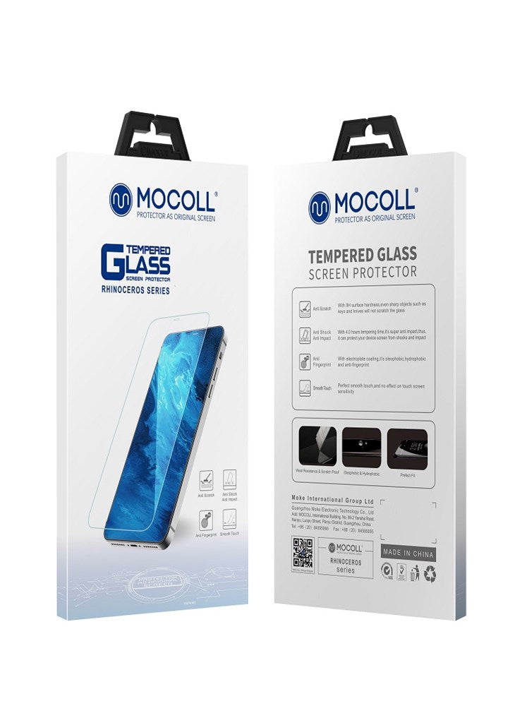 MOCOLL APPLE IPHONE 12/12 PRO 6.1" 2.5D FULL CLEAR TEMPERED GLASS