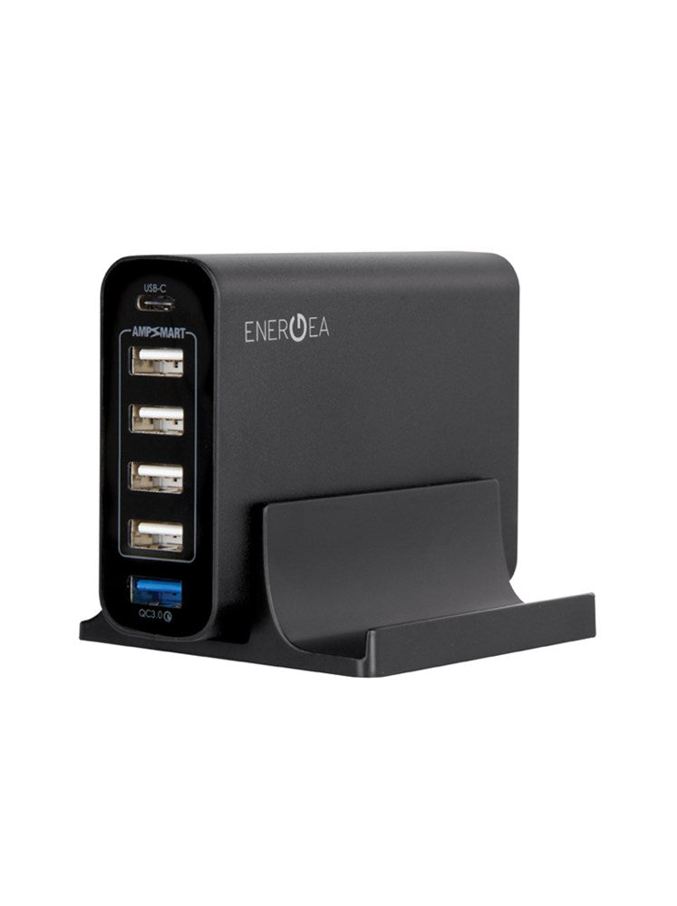 ENERGEA POWER HUB 6C+ 1XQC3.0 4XUSB  1XUSB-C. AMPSMART TECHNOLOGY 60W (UK)