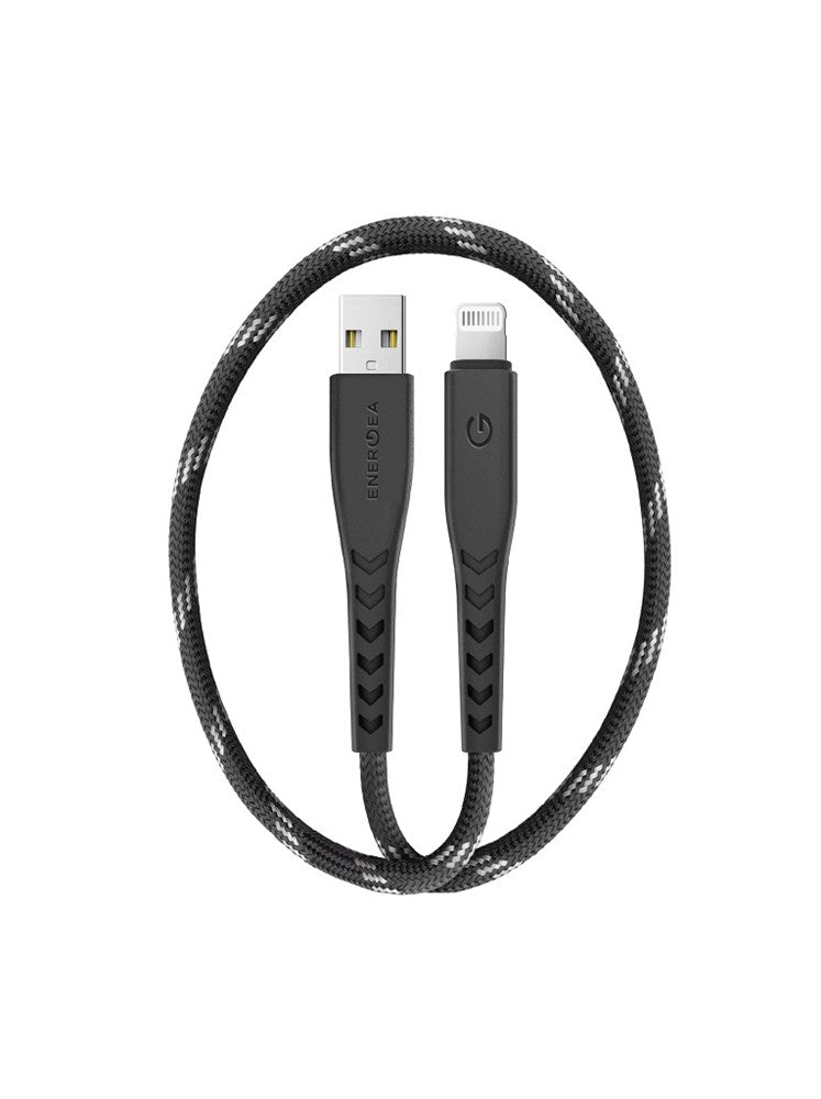 ENERGEA NYLOFLEX CABLE CHARGE AND SYNC TOUGH LIGHTNING C89 MFI 30CM