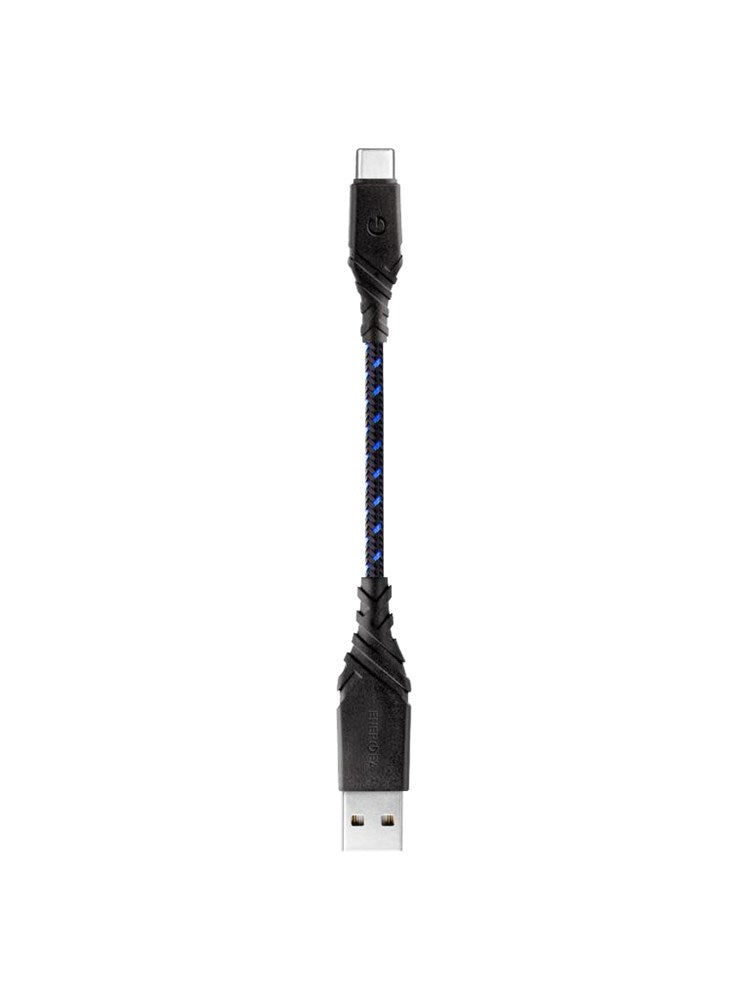 ENERGEA DURAGLITZ CABLE USB2.0 USB-C TO USB-A CABLE 18CM