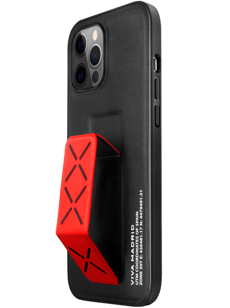 VIVA APPLE IPHONE 12/12 PRO 6.1 MORPHIX WITH RED STAND BACK CASE