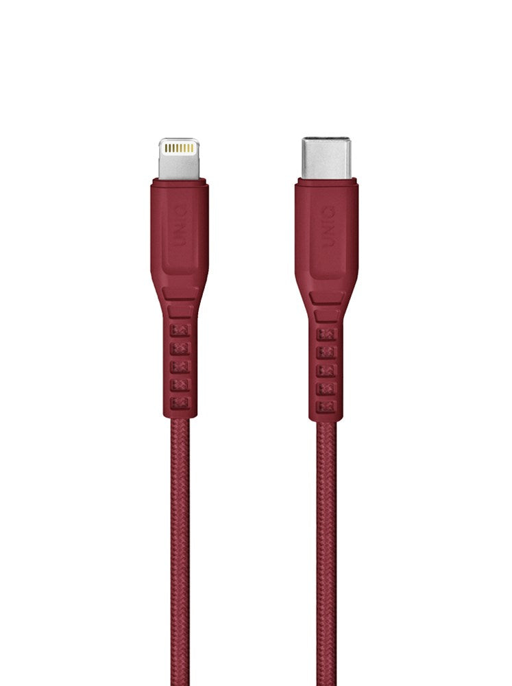 UNIQ FLEX USB-C TO LIGHTNING STRAIN RELIEF CABLE 1.2M