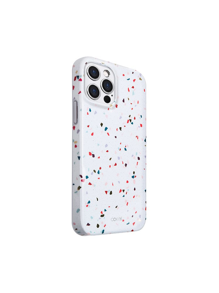 UNIQ COEHL APPLE IPHONE 12 PRO MAX 6.7 TERRAZZO BACK CASE