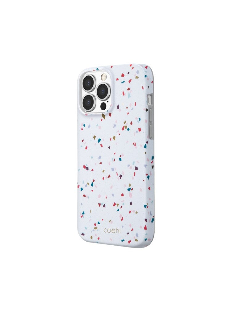 UNIQ COEHL IPHONE 13 PRO MAX 6.7 TERRAZZO BACK CASE
