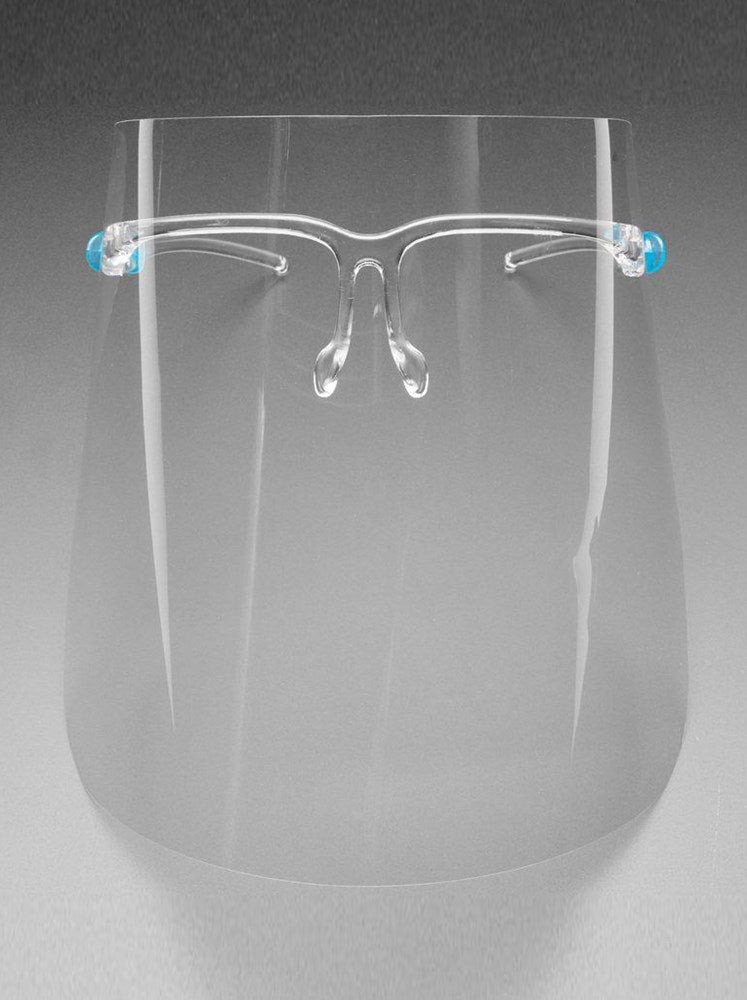 EYEGLASS FULL FACE SHIELDS
